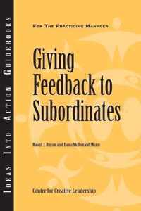 Giving Feedback to Subordinates