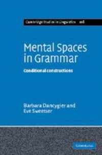 Mental Spaces in Grammar