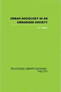 Urban Sociology In An Urbanized Society