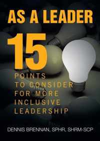 As A Leader