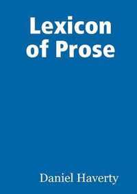 Lexicon of Prose