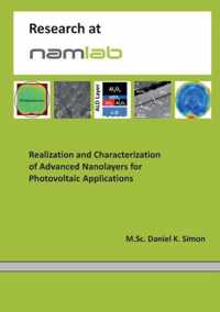 Realization and Characterization of Advanced Nanolayers for Photovoltaic Applications