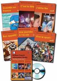 Brilliant French Information Books pack - Level 2