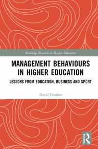 Management Behaviours in Higher Education