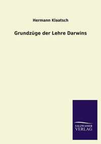 Grundzuge der Lehre Darwins