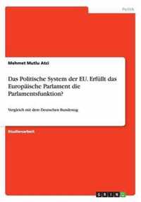 Das Politische System der EU. Erfullt das Europaische Parlament die Parlamentsfunktion?