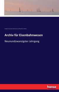 Archiv fur Eisenbahnwesen