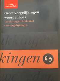 Van Dale Groot Vergelijkingenwoordenboek