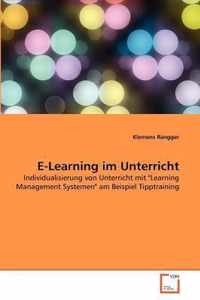 E-Learning im Unterricht