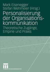 Personalisierung Der Organisationskommunikation