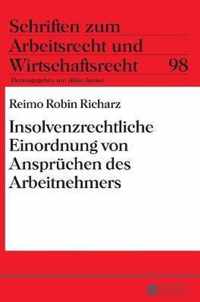 Insolvenzrechtliche Einordnung von Ansprüchen des Arbeitnehmers