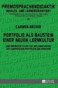 Portfolio als Baustein einer neuen Lernkultur