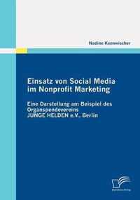 Einsatz von Social Media im Nonprofit Marketing