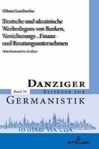 Deutsche Und Ukrainische Werbeslogans Von Banken, Versicherungs-, Finanz Und Beratungsunternehmen