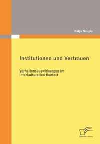 Institutionen und Vertrauen