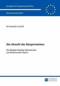 Die Abwahl des Bürgermeisters