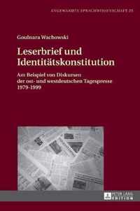 Leserbrief und Identitätskonstitution