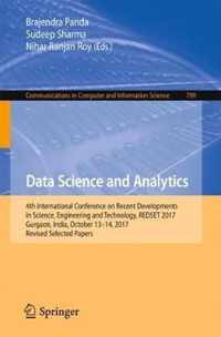 Data Science and Analytics