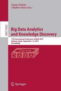 Big Data Analytics and Knowledge Discovery