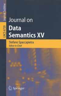 Journal on Data Semantics XV