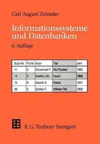 Informationssysteme und Datenbanken