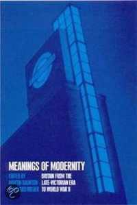 Meanings Of Modernity