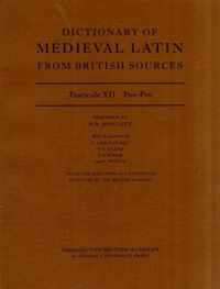 Dictionary of Medieval Latin from British Sources