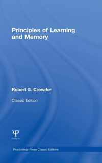 Principles of Learning and Memory