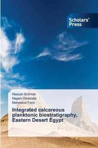 Integrated calcareous planktonic biostratigraphy, Eastern Desert Egypt
