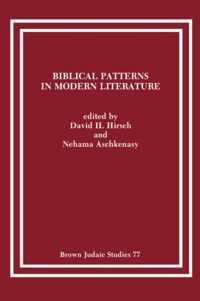 Biblical Patterns in Modern Literature