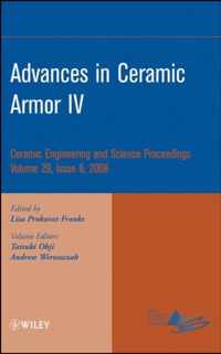 Advances in Ceramic Armor IV