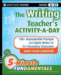 The Writing Teachers ActivityaDay