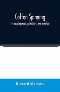 Cotton spinning