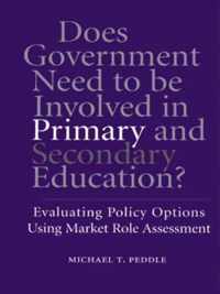 Does Government Need to be Involved in Primary and Secondary Education