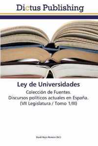 Ley de Universidades