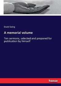 A memorial volume