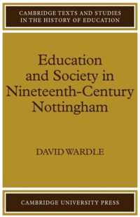 Cambridge Texts and Studies in the History of Education