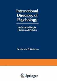 International Directory of Psychology