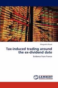 Tax-Induced Trading Around the Ex-Dividend Date