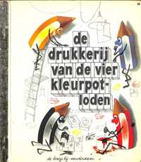 De drukkerij van de 4 kleurpotloden