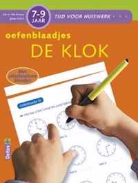 Tijd voor huiswerk  - De klok 7-9 jaar; 2de en 3de leerjaar; Groep 4 en 5 Oefenblaadjes