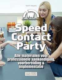 Speed Contact Party Alle materialen voor professionele aankondiging, voorbereiding & implementatie