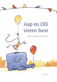 Aap en Olli 1 -   Aap en Olli vieren feest