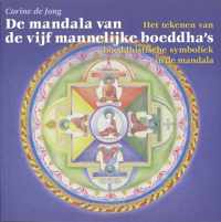 De mandala van de vijf mannelijke boeddha's