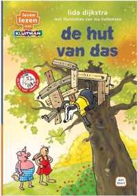 Leren lezen met Kluitman  -   De hut van das