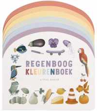 Little Dutch  -   Regenboog kleurenboek