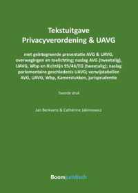 Tekstuitgave Privacyverordening & UAVG