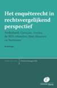 Het enqueterecht in rechtsvergelijkend perspectief - R.P. Jager - Paperback (9789462510241)