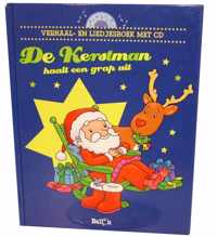 De kerstman haalt een grap uit