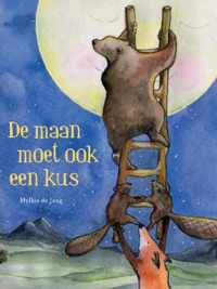 De maan moet ook een kus